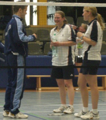Thomas beim coachen