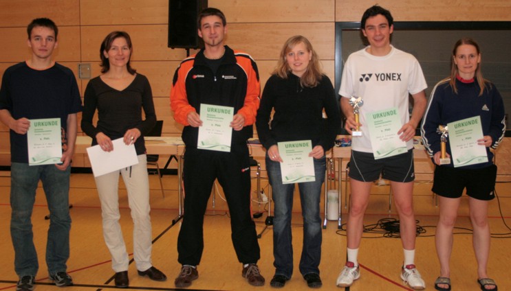 Die Sieger im Mixed